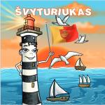 Edukacinė spalvinimo knygelė „Švyturiukas“ pirmokams