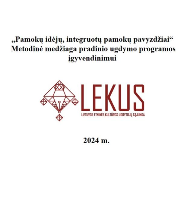 „Pamokų idėjų, integruotų pamokų pavyzdžiai“. Metodinė medžiaga pradinio ugdymo programos įgyvendinimui
