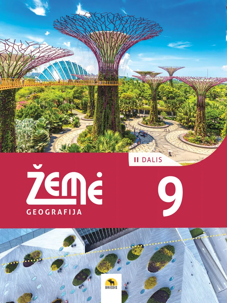 Žemė 9. Geografijos vadovėlis 9 klasei, 2 dalis