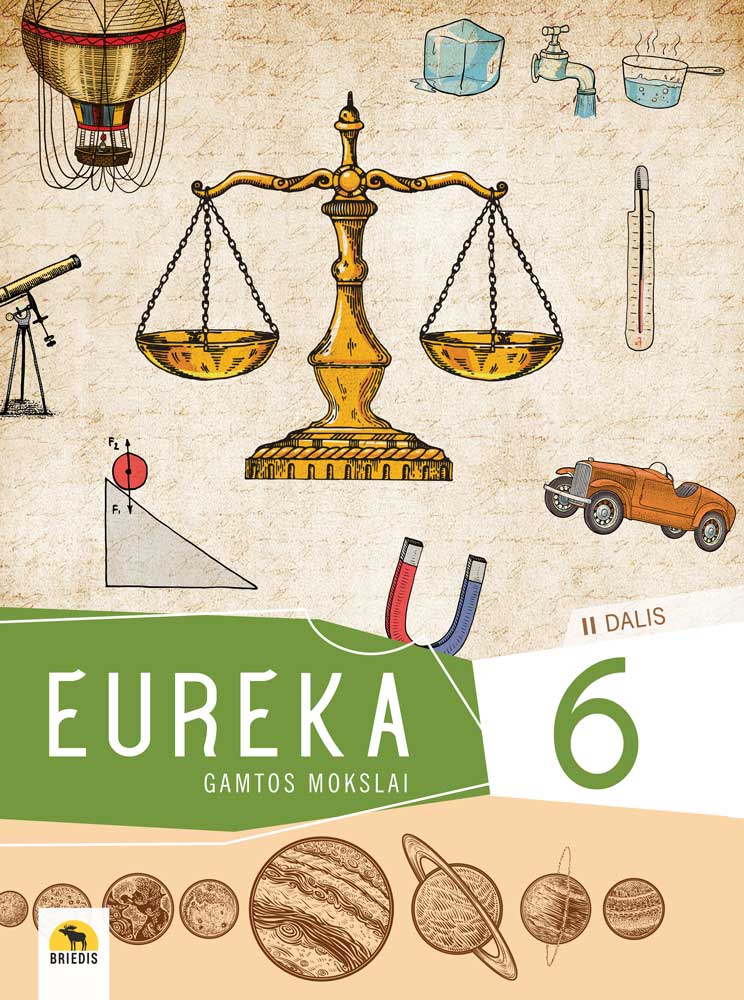 Eureka 6. Gamtos mokslų vadovėlis 6 klasei, II dalis